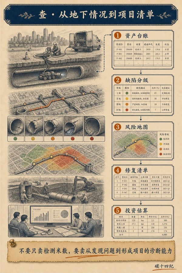 查、修、治、管:存量管道里的四类新订单